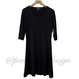 Jones New York Collection Black Dress